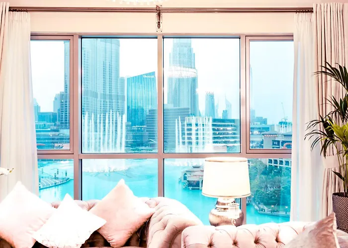 Elite Royal Apartment - Full Burj Khalifa & Fountain View - Opal - 2 Bedrooms Plus 1 Open Bedroom Without Partition